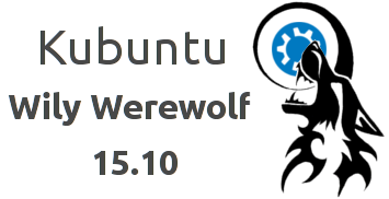 Kubuntu 15.10 Wily Werewolf